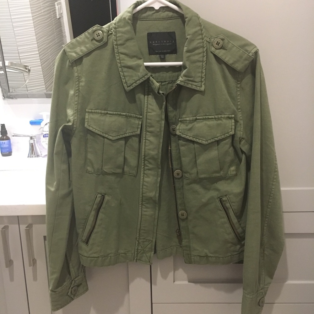 Sanctuary army green jacket